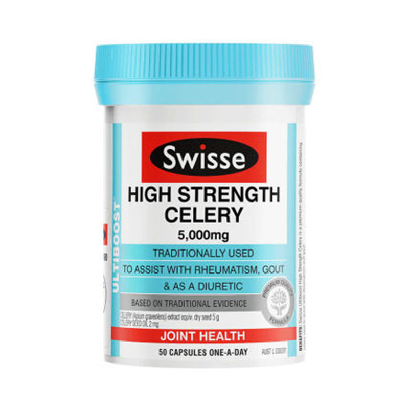 SWISSE UB HS CELERY 50 CAP