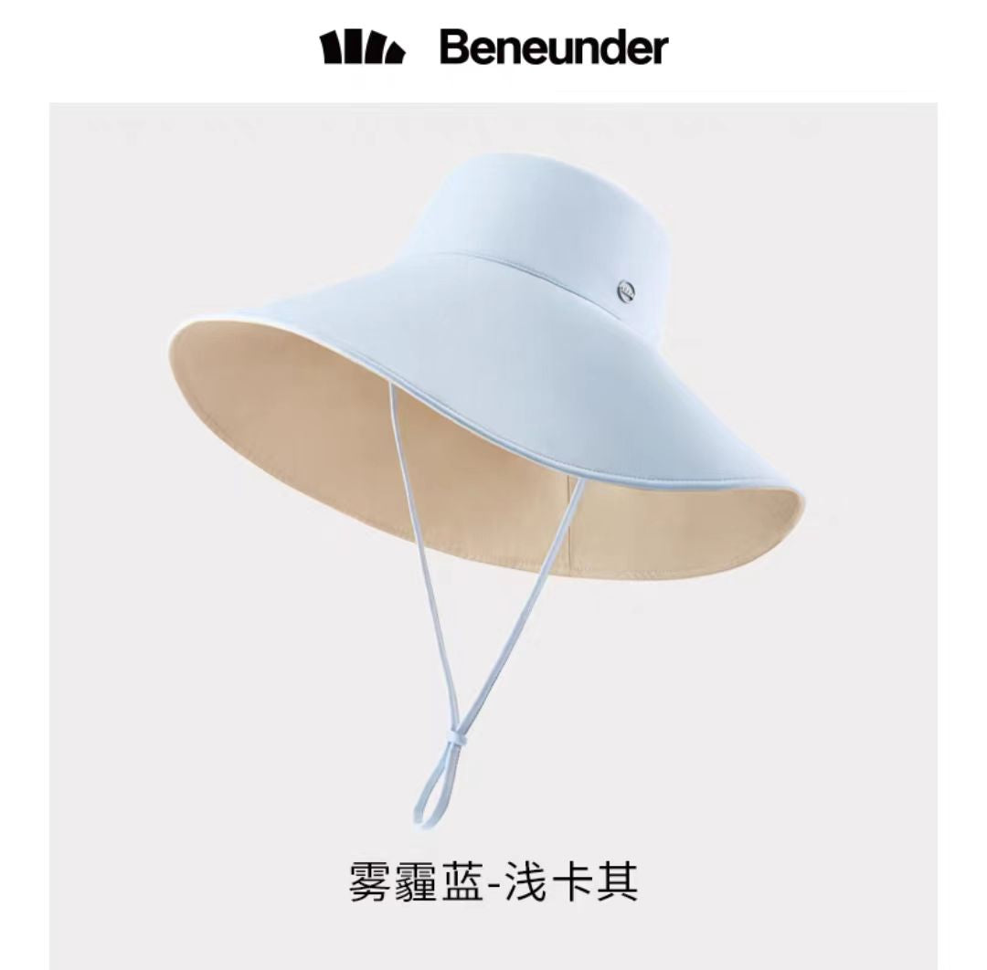 蕉下大防晒帽檐渔夫帽