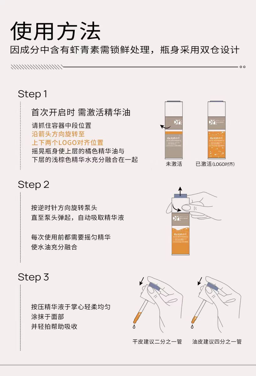 DR.ALVA/瑷尔博士精研双萃焕亮摇醒精华油Pro 保湿