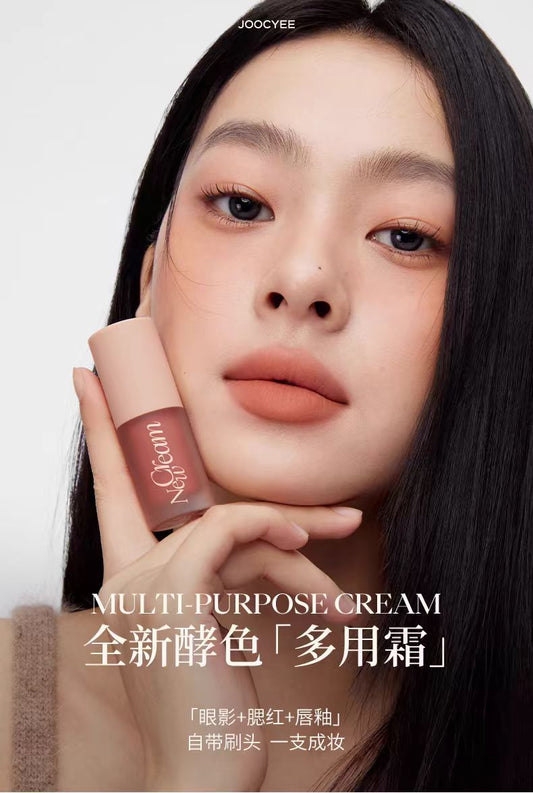 Joocyee酵色面颊多用霜ZB 眼影腮红唇釉口红全脸多用