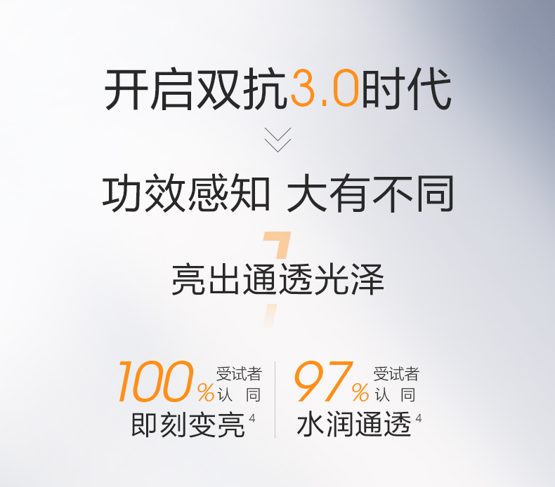 珀莱雅双抗精华3.0提亮抗肌肤初老补水