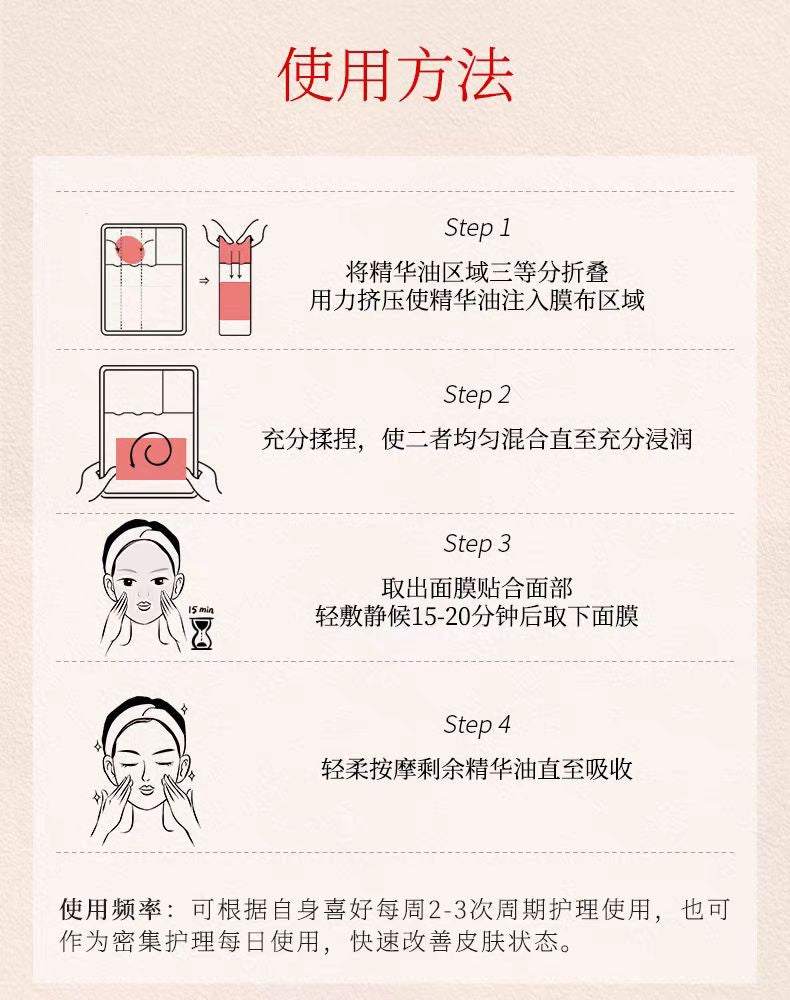 Trilogy萃乐活密集多效修护抗皱油养面膜 6片/盒
