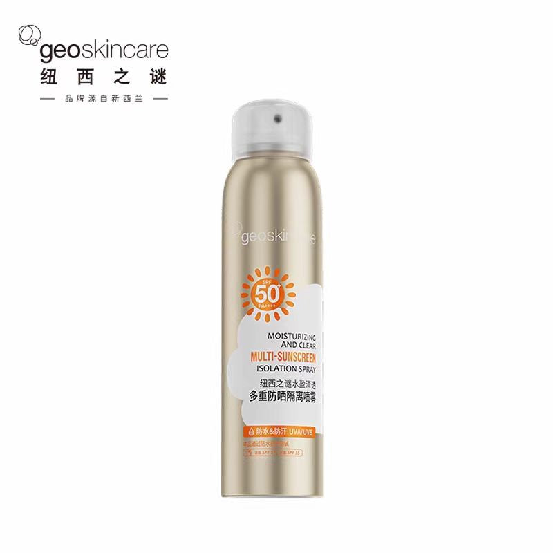 纽西之谜防晒喷雾spf50+防水防汗120ml