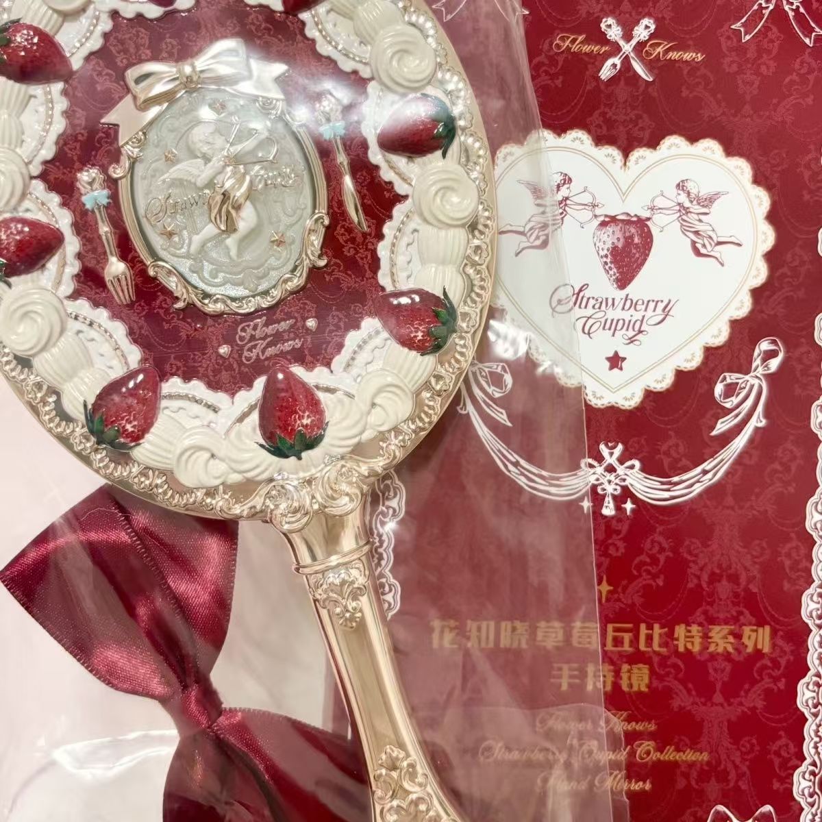 花知晓蝴蝶云肩系列周边手持镜/发夹