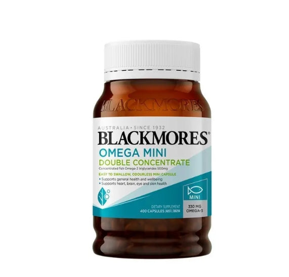 BLACKMORES ODOURLESS FISH OIL MINI CAPS 400C