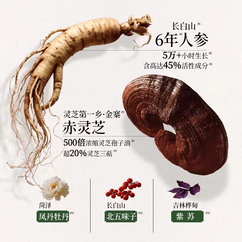 佰草集仙草油抗皱修护紧致面膜5片/盒