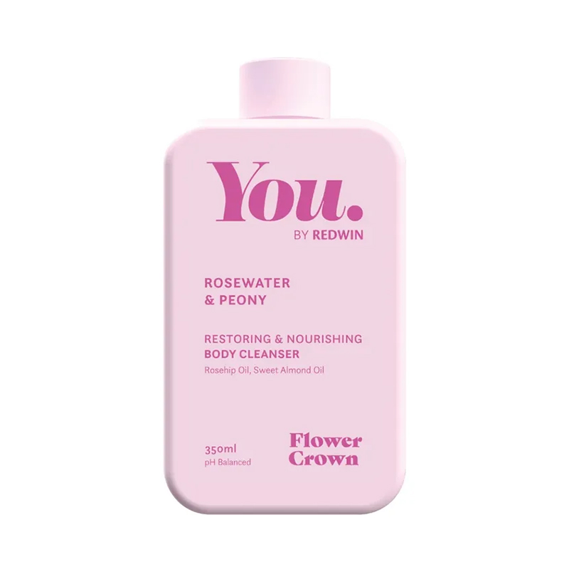 Redwin You 【粉色】花萃精华沐浴露Cleanser 350ml