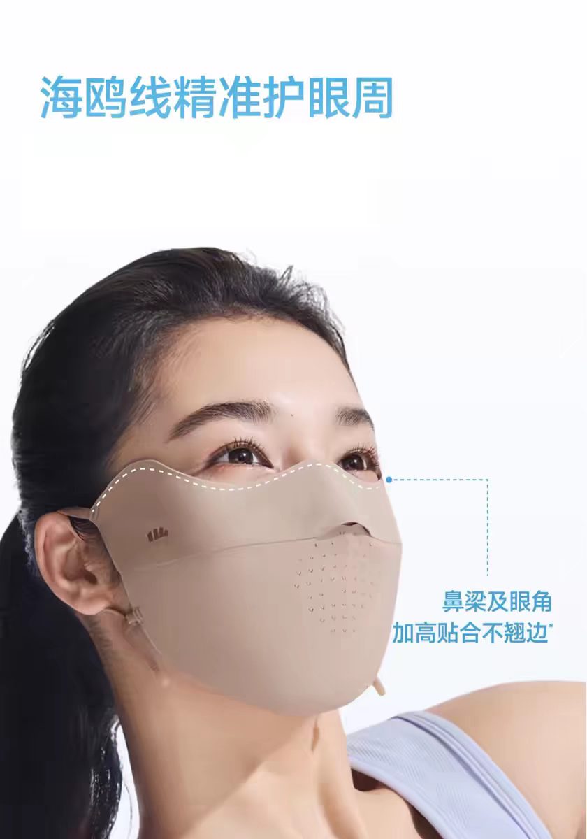 蕉下防晒轻薄无感护眼角防晒口罩