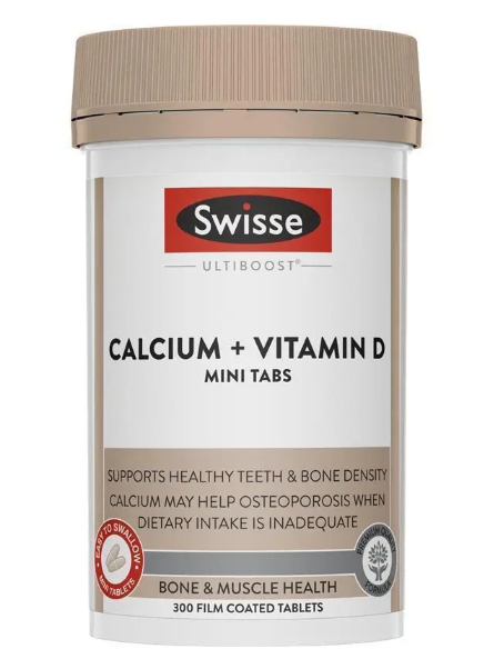 Swisse Ultiboost Calcium + Vitamin D MINI TABS