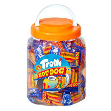 Trolli Hot Dog Gummy Candy 9g x 60 Pack