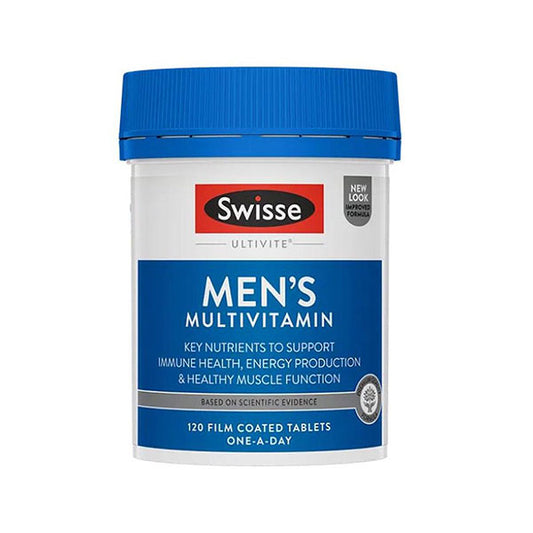 swisse men's multivitamin 120film coated tablets
