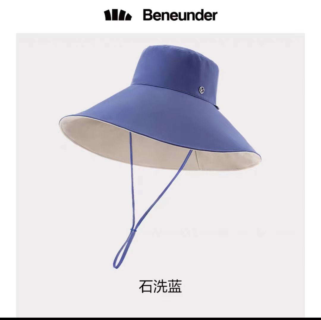 蕉下大防晒帽檐渔夫帽