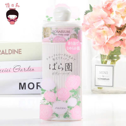 日本资生堂玫瑰园沐浴露300ml