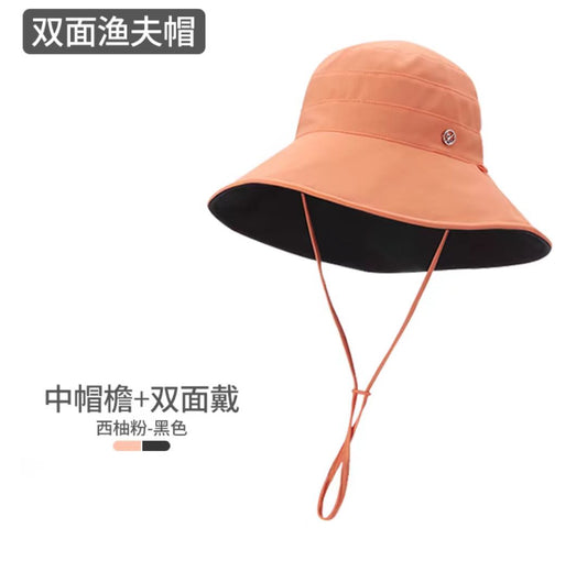 蕉下防晒双面渔夫帽