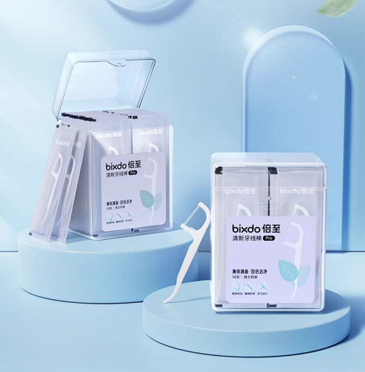 倍至 便携牙线棒