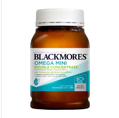 Blackmores 无腥味深海鱼油mini迷你胶囊（新版） 400粒