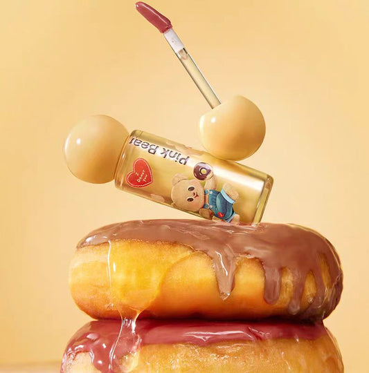 pinkbear皮可熊黄油小熊唇釉口红