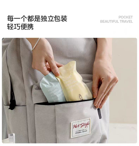 口袋旅行一次性袜子吸汗袜 均码