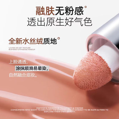 Mistine蜜丝婷泰式奶咖水丝绒腮红液修容提亮液