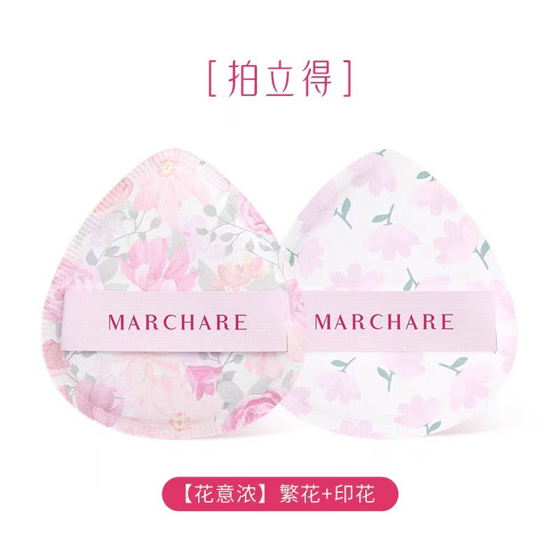 三月兔拍立得气垫粉扑