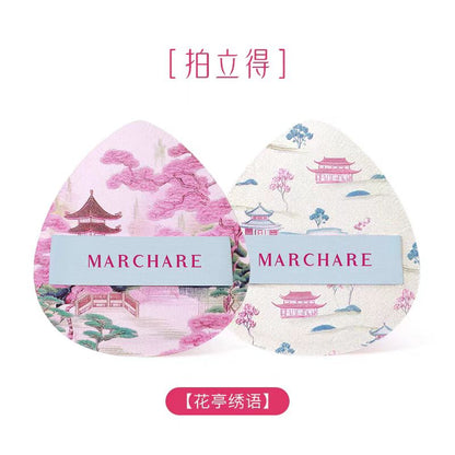 三月兔拍立得气垫粉扑