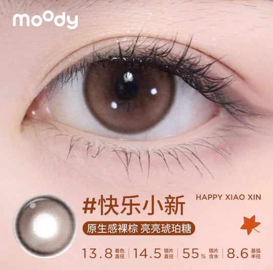 moody日抛美瞳0度数（10片装/盒）