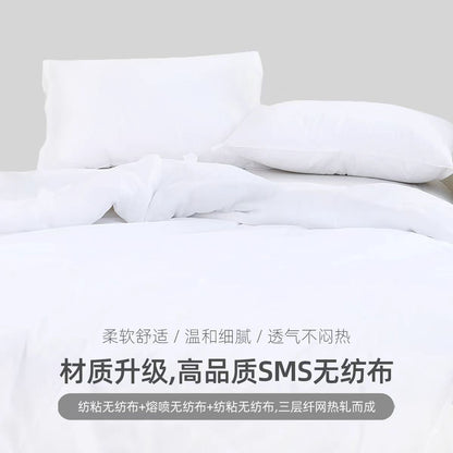 金号一次性床品四件套 双人旅行套装