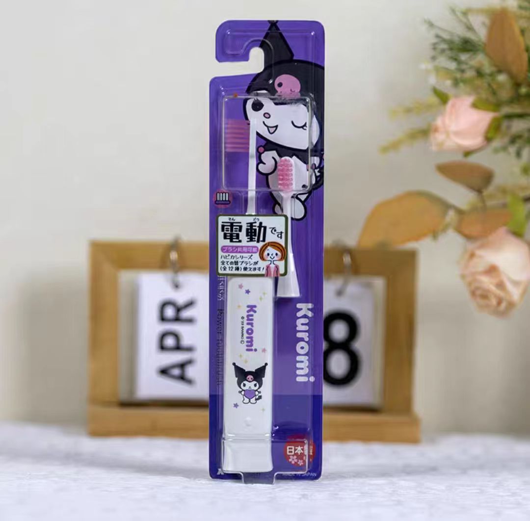 日本三丽鸥儿童超声波电动牙刷