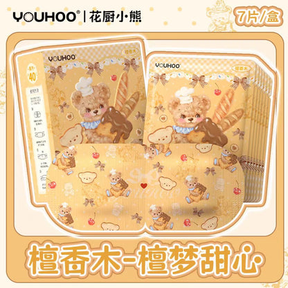 YOUHOO花厨小熊蒸汽眼罩7片/盒