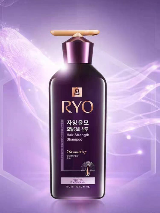 RYO紫吕洗发水盈韧控油蓬松400ml