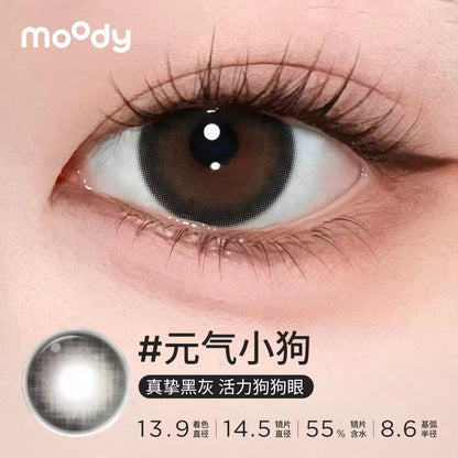 moody日抛美瞳0度数（10片装/盒）