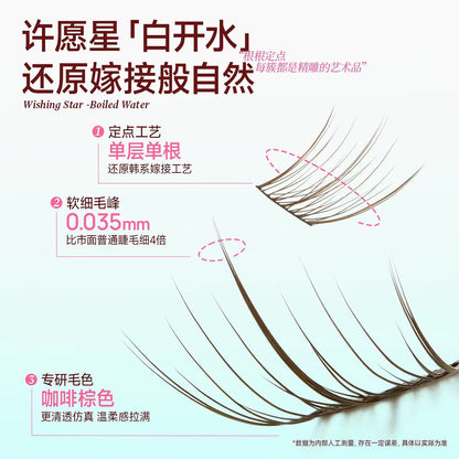 心愿先生fluffylili联名大盒免胶款假睫毛