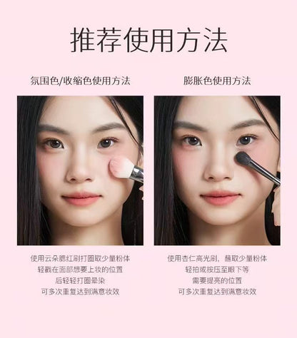 诗佩妮烤粉柔雾腮红