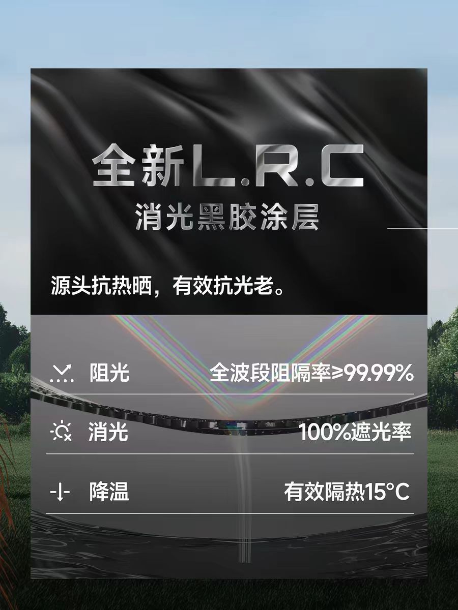 蕉下防晒黑胶大帽檐贝壳帽