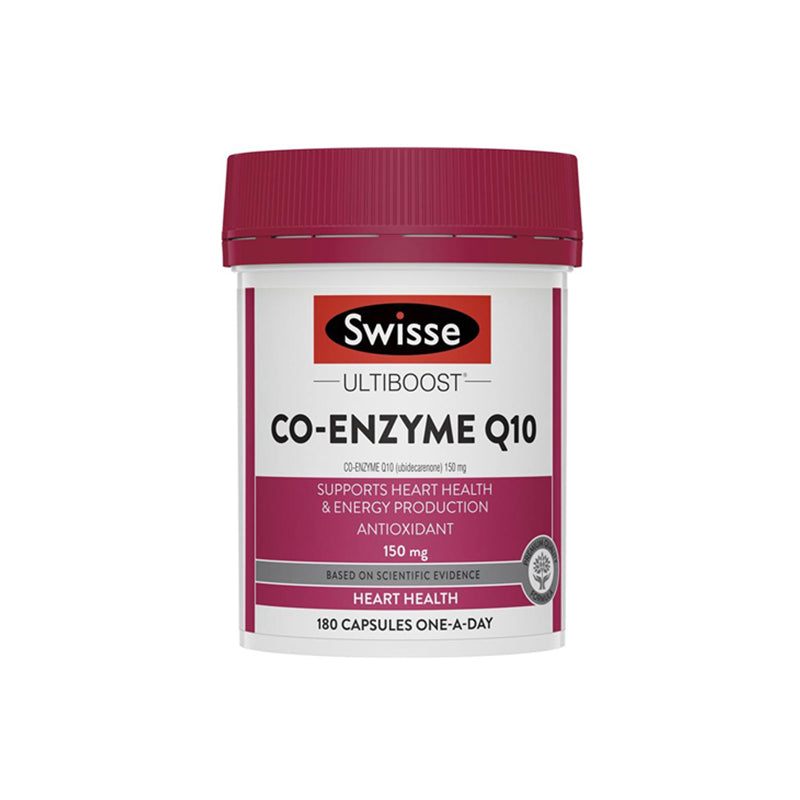 Swisse Ultiboost Co Enzyme Q10 150mg 180 Capsules