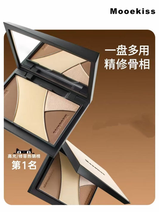 Mooekiss木柯诗4色修容盘