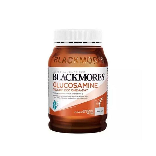 Blackmores glucosamine sulfate 1500 one-a-day 180  tablets