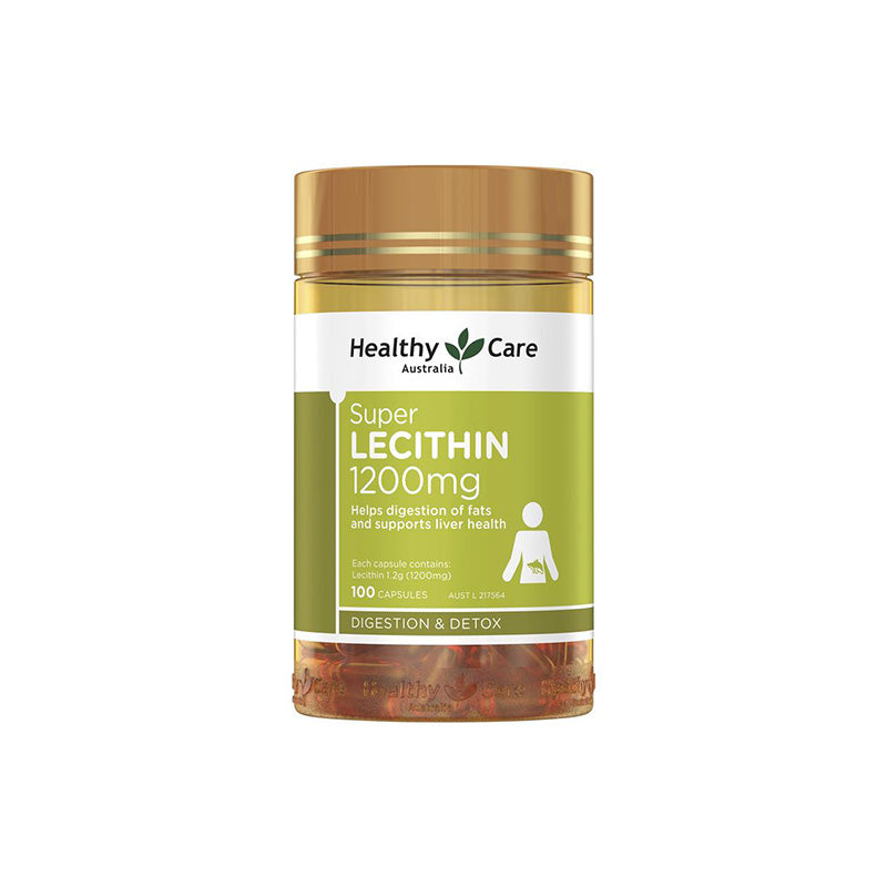 Healthy Care Lecithin 1200mg 100 capsule