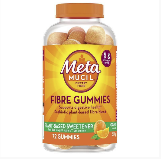 Metamucil Fibre Gummies 72 Pack