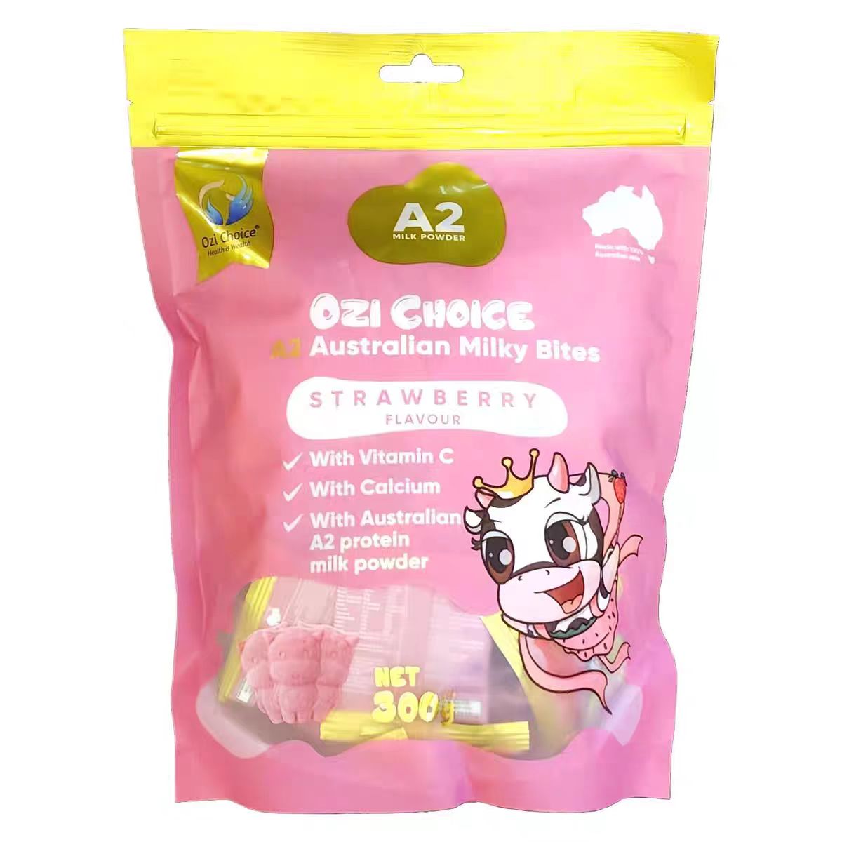 ozi choice A2 australian milky bites 300g