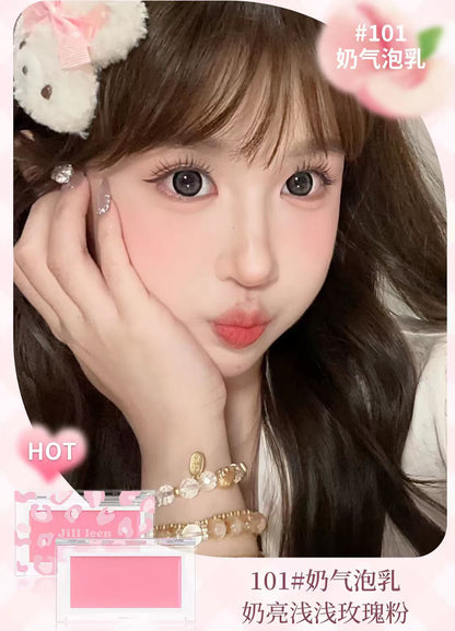 JILLLEEN腮红膏 奶气泡乳
