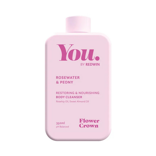 Redwin You 【粉色】花萃精华沐浴露Cleanser 350ml