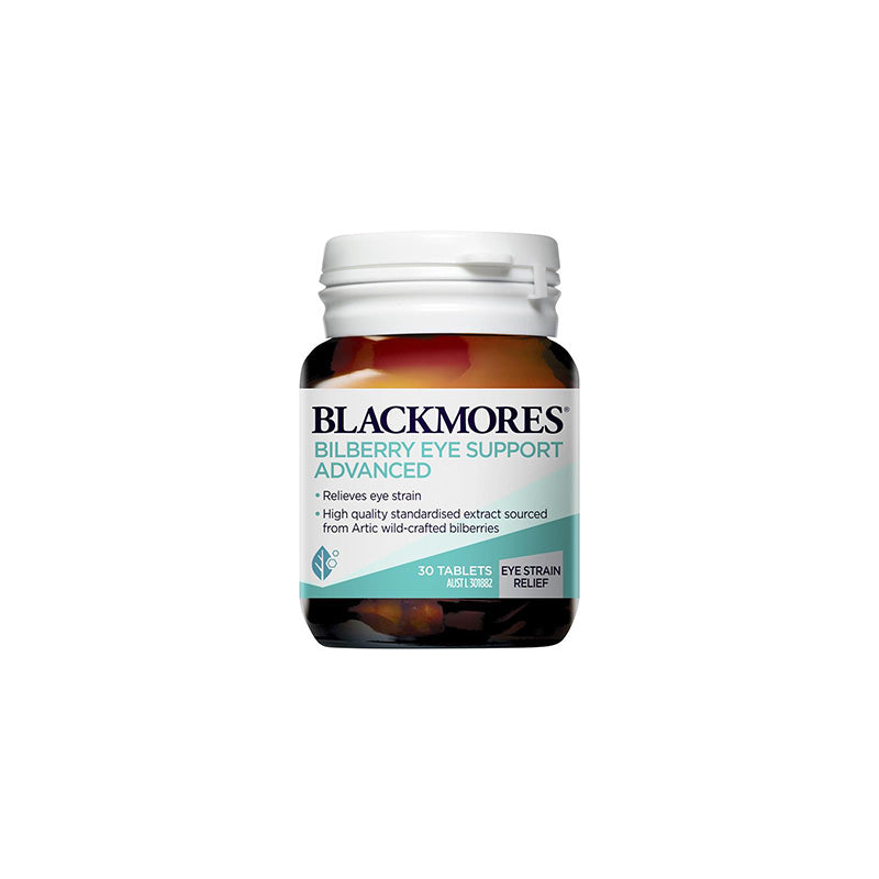 Blackmores Bilberry Eye Support 30 Tablets