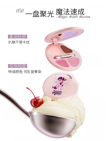 罗小曼卧蚕盘四色眼影盘