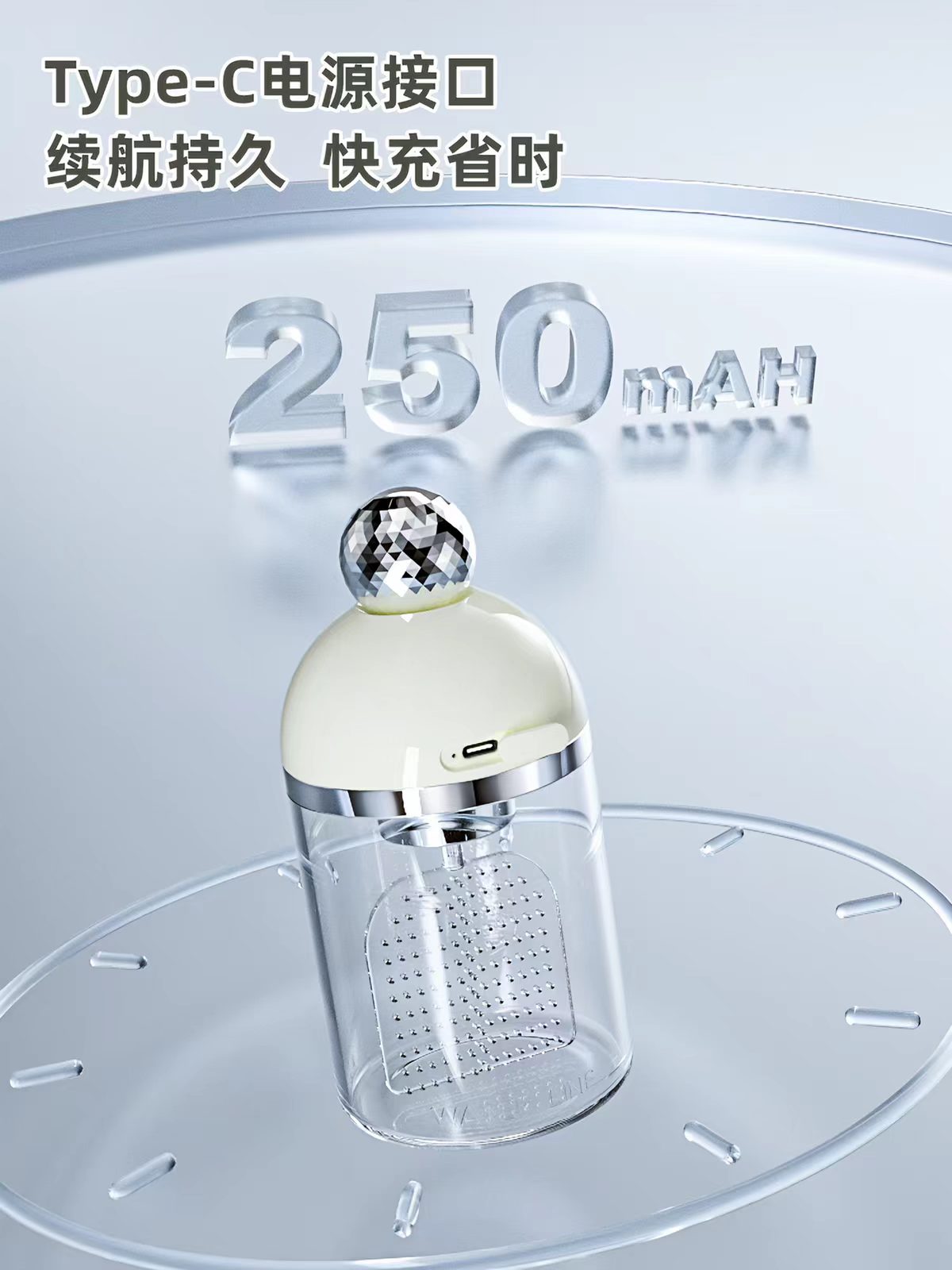 半岛良品电动起泡器洗面奶洗发水沐浴露自动打泡器