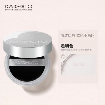 KATO多云转雾控油定妆散粉-透明色3.5g