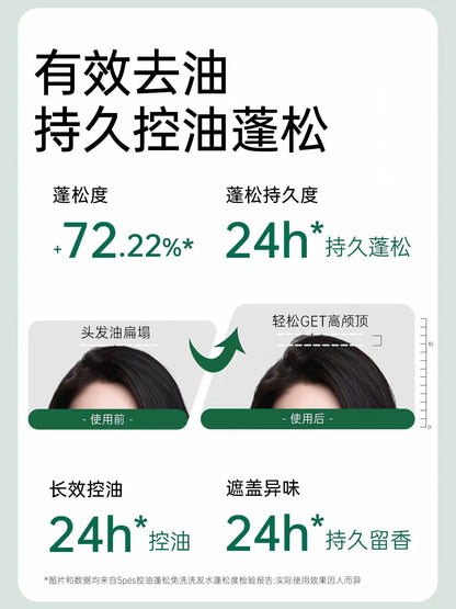 Spes免洗洗发水80ml 控油蓬松