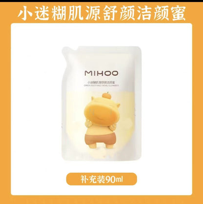 小迷糊肌源舒颜洁颜蜜氨基酸洗面奶