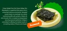 Bibigo Korean Seaweed Chips Original 140g Crunchy Kids Office Lunch Savory Snack